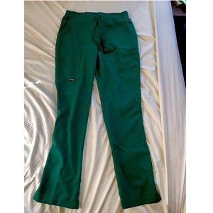 Hunter Green Scrub Pants